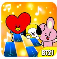 bt21主题钢琴