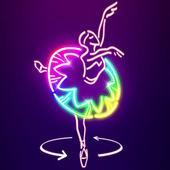 neon glow