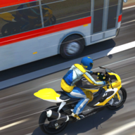 摩托车vs大巴车