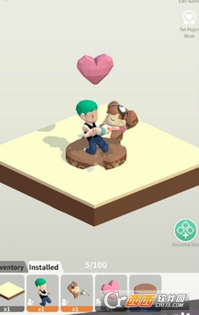 Coloring Diorama