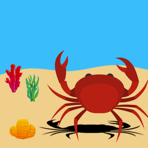 Crab螃蟹海滩生存