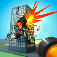 城市爆破模拟器Cannon Demolition