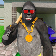 恶作剧的大猩猩Scary Stranger Gorilla