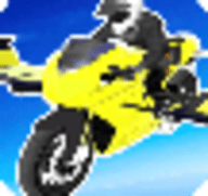 摩托飞车模拟赛游戏最新中文版（Flying Motorbike Simulator）
