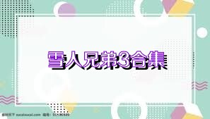 雪人兄弟3合集