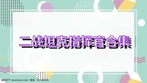 二战坦克指挥官合集