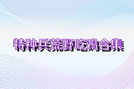 特种兵荒野吃鸡合集