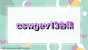 cswgev13合集