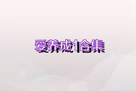 爱养成1合集