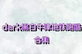 dark黑白牛津地铁跑酷合集